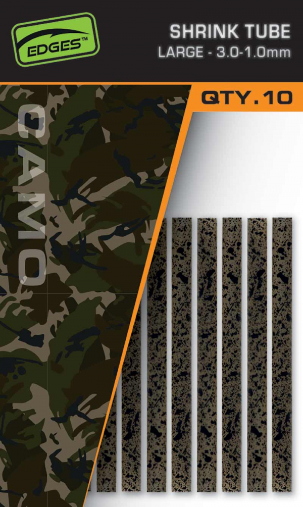 Fox Edges Camo Shrink Tube - 10ks