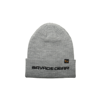 Čiapka Savage Gear FOLD-UP BEANIE ONE SIZE LIGHT GREY MELANGE